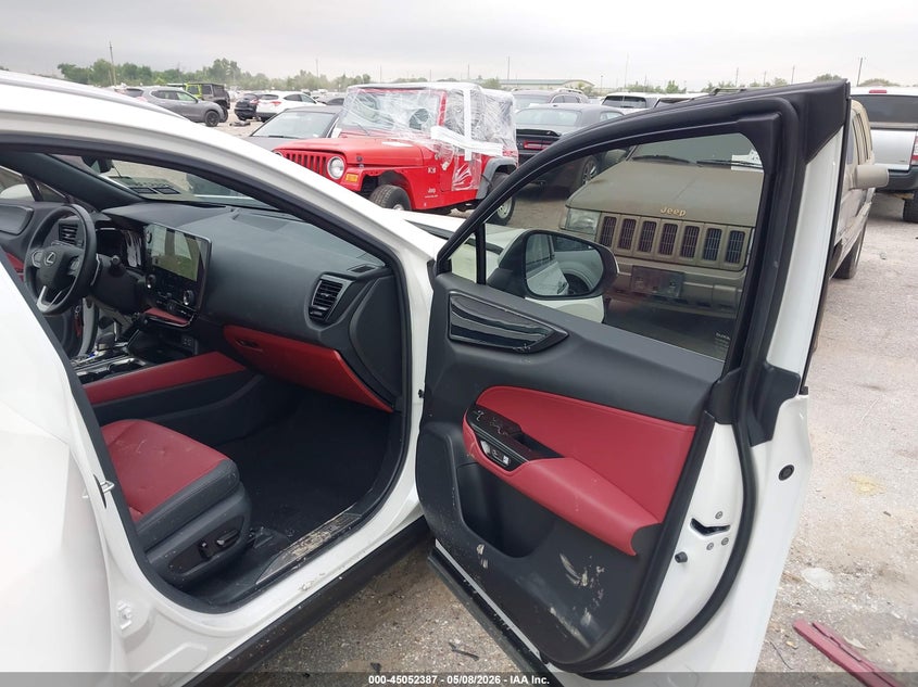 2024 Lexus Nx VIN JTJGKCEZ9R5018270 IAAI salvage auction — FRONT END, Salvage (Texas), sold $20,650 on 2026-07-08 (photo 5)