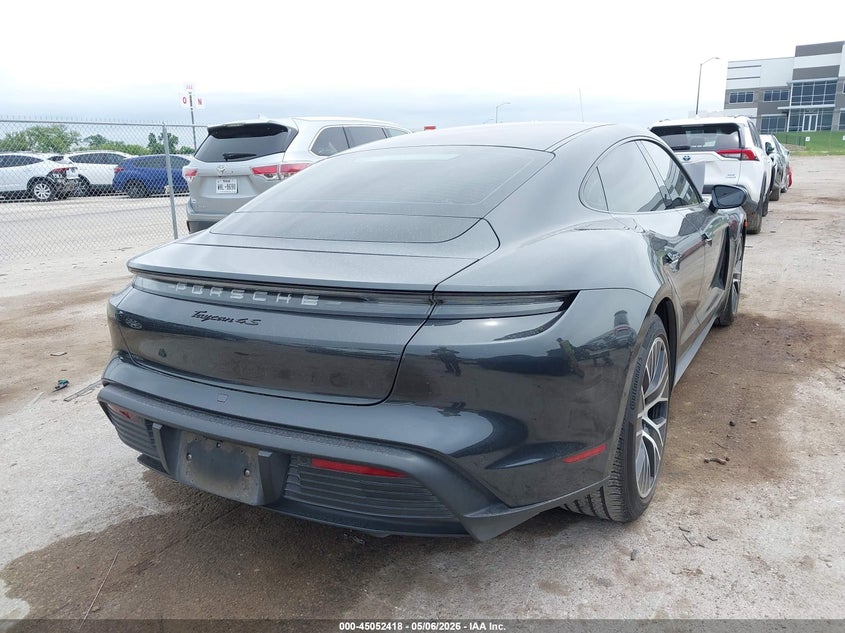 2021 Porsche Taycan VIN WP0AB2Y15MSA41650 IAAI salvage auction — FRONT END, Original (Texas), sold $26,100 on 2026-07-27 (photo 4)