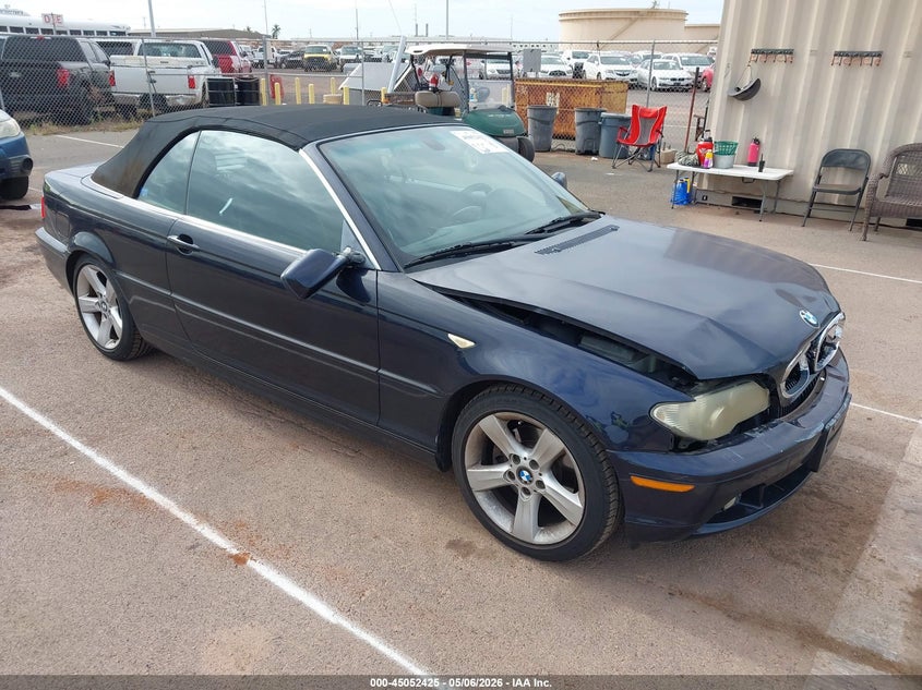 2005 BMW 3 series VIN WBABW33415PL38834 IAAI salvage auction — FRONT END, Salvage (Hawaii), sold $25 on 2026-08-18 (photo 1)