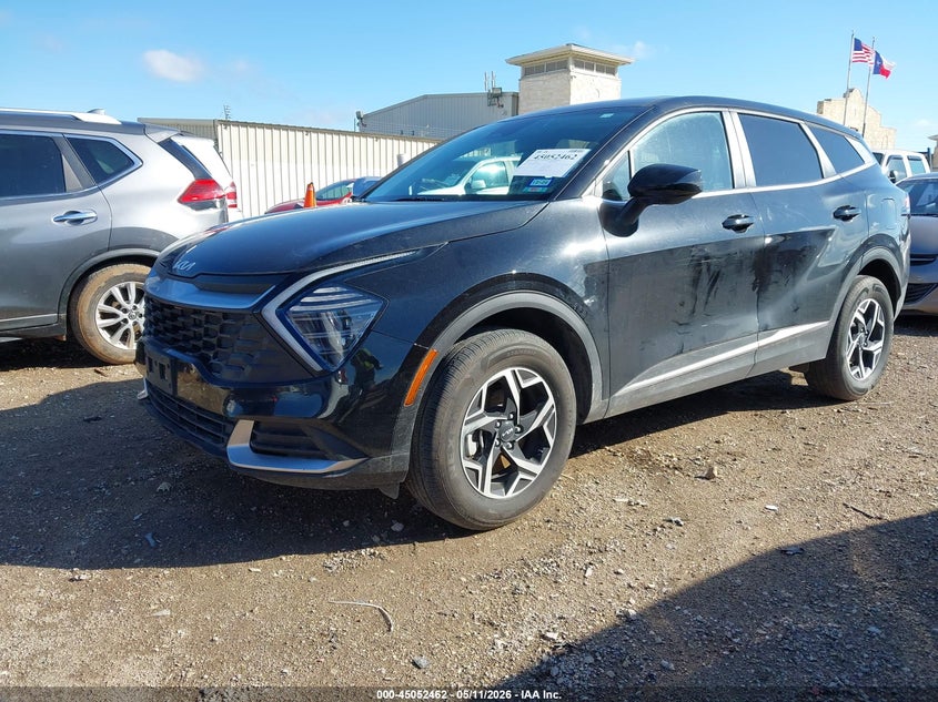 2024 Kia Sportage VIN KNDPUCDF8R7280483 IAAI salvage auction — RIGHT FRONT, Original (Texas), sold $10,550 on 2026-07-20 (photo 2)