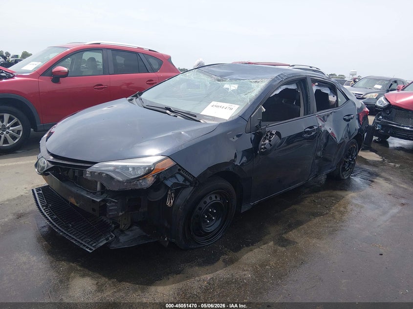 2019 Toyota Corolla VIN 5YFBURHE5KP913833 IAAI salvage auction — ROLLOVER, Junk Receipt (North Carolina), sold $1,300 on 2026-07-08 (photo 2)
