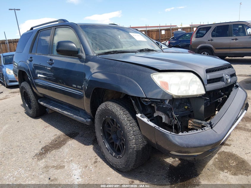 2004 Toyota 4runner VIN JTEBU14R740032151 IAAI salvage auction — FRONT & REAR, Salvage (Colorado), sold $1,750 on 2026-07-28 (photo 1)