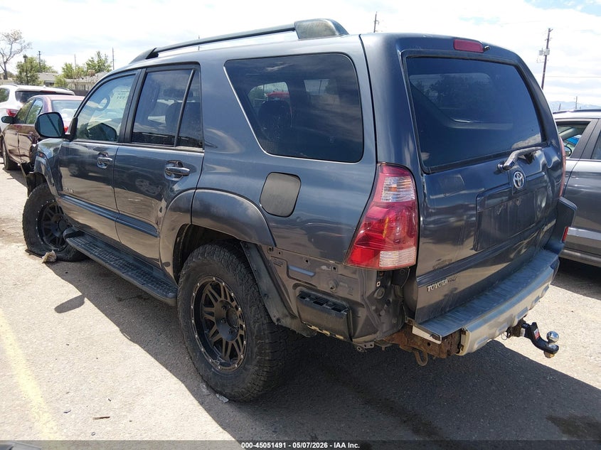 2004 Toyota 4runner VIN JTEBU14R740032151 IAAI salvage auction — FRONT & REAR, Salvage (Colorado), sold $1,750 on 2026-07-28 (photo 3)