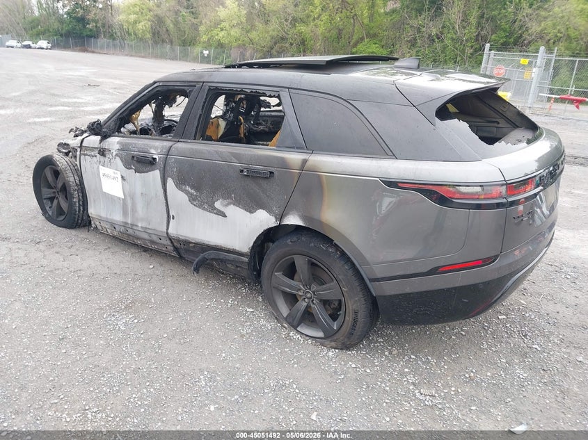 2019 Land rover Range rover velar VIN SALYB2EXXKA220735 IAAI salvage auction — TOTAL BURN, Non-Repairable (Virginia), sold $75 on 2026-07-21 (photo 3)