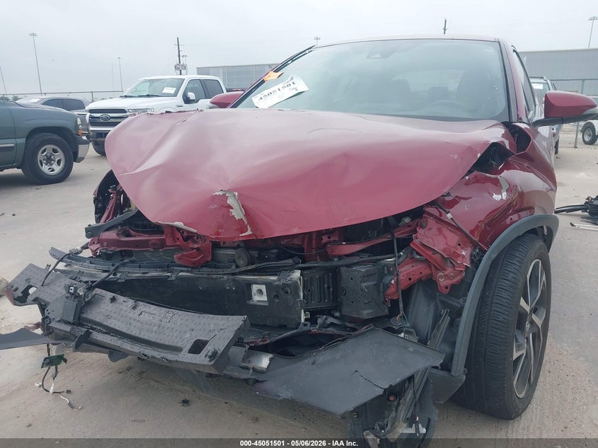 2018 Toyota C-hr VIN JTNKHMBX2J1011253 IAAI salvage auction — FRONT END, Salvage (Texas), sold $2,300 on 2026-07-30 (photo 6)