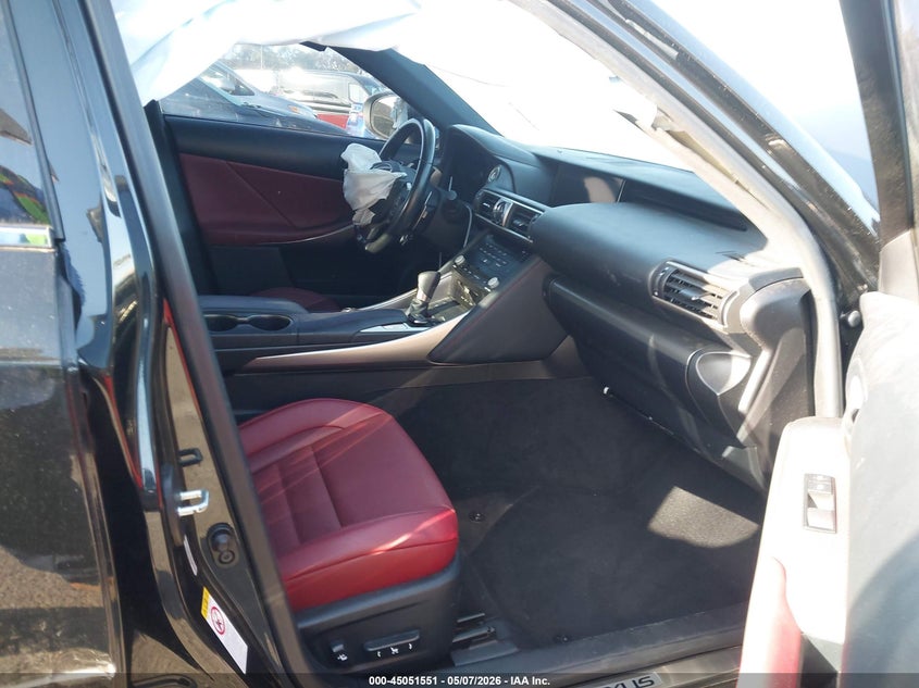 2017 Lexus Is VIN JTHBE1D24H5029669 IAAI salvage auction — FRONT END, Salvage (California), sold $1,900 on 2026-07-09 (photo 5)