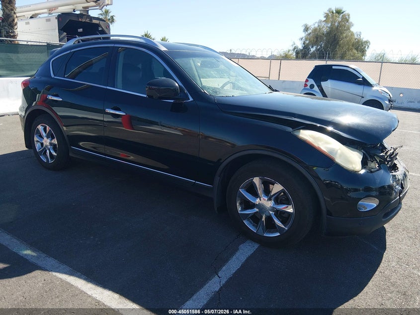 2010 Infiniti Ex35 VIN JN1AJ0HR7AM756880 IAAI salvage auction — FRONT END, Salvage (Nevada), sold $275 on 2026-07-24 (photo 1)
