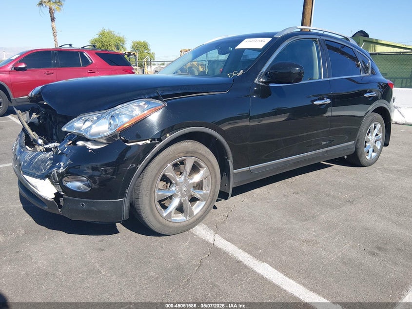 2010 Infiniti Ex35 VIN JN1AJ0HR7AM756880 IAAI salvage auction — FRONT END, Salvage (Nevada), sold $275 on 2026-07-24 (photo 2)