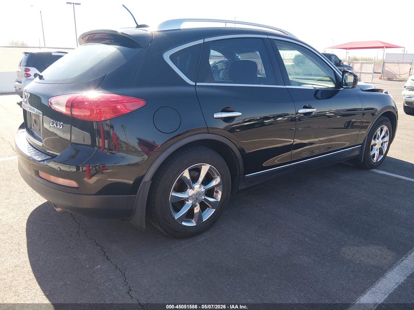 2010 Infiniti Ex35 VIN JN1AJ0HR7AM756880 IAAI salvage auction — FRONT END, Salvage (Nevada), sold $275 on 2026-07-24 (photo 4)