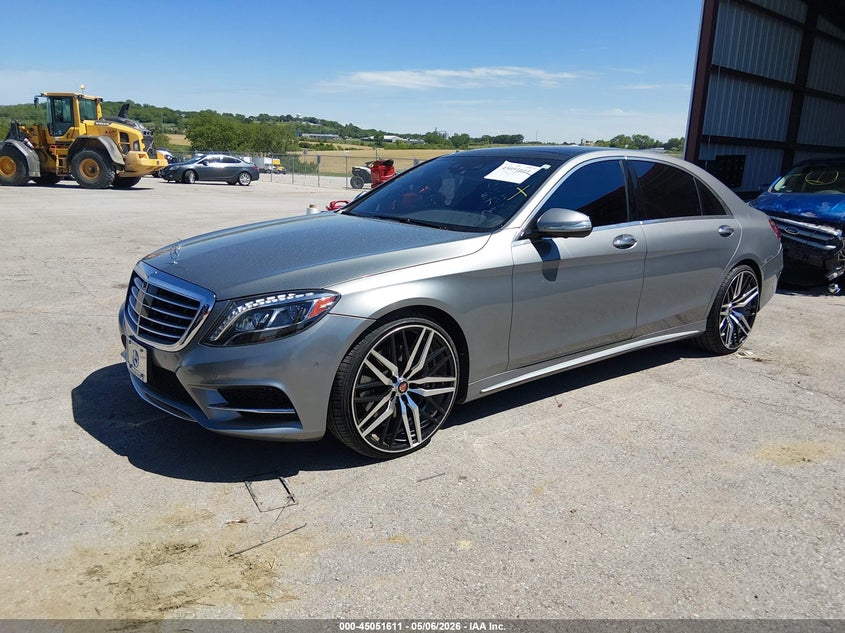 2014 Mercedes-benz S-klasse VIN WDDUG8CB0EA042250 IAAI salvage auction — RIGHT REAR, Salvage (Missouri), sold $9,450 on 2026-07-09 (photo 2)