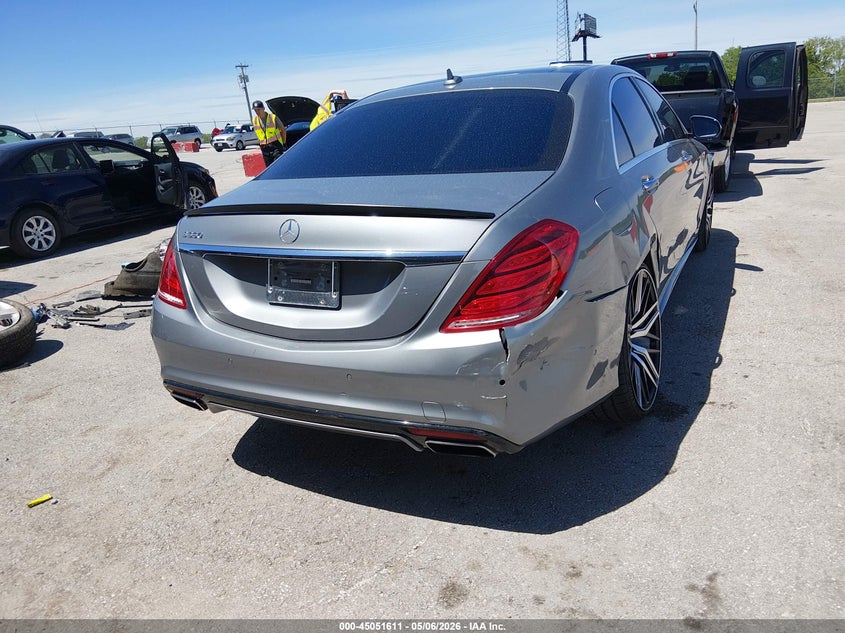 2014 Mercedes-benz S-klasse VIN WDDUG8CB0EA042250 IAAI salvage auction — RIGHT REAR, Salvage (Missouri), sold $9,450 on 2026-07-09 (photo 6)