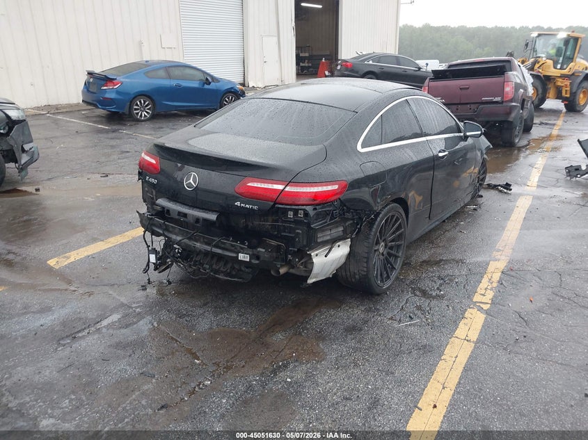 2019 Mercedes-benz E-klasse VIN WDD1J6JB8KF080500 IAAI salvage auction — FRONT END, Salvage Title, sold $4,000 on 2026-07-08 (photo 4)