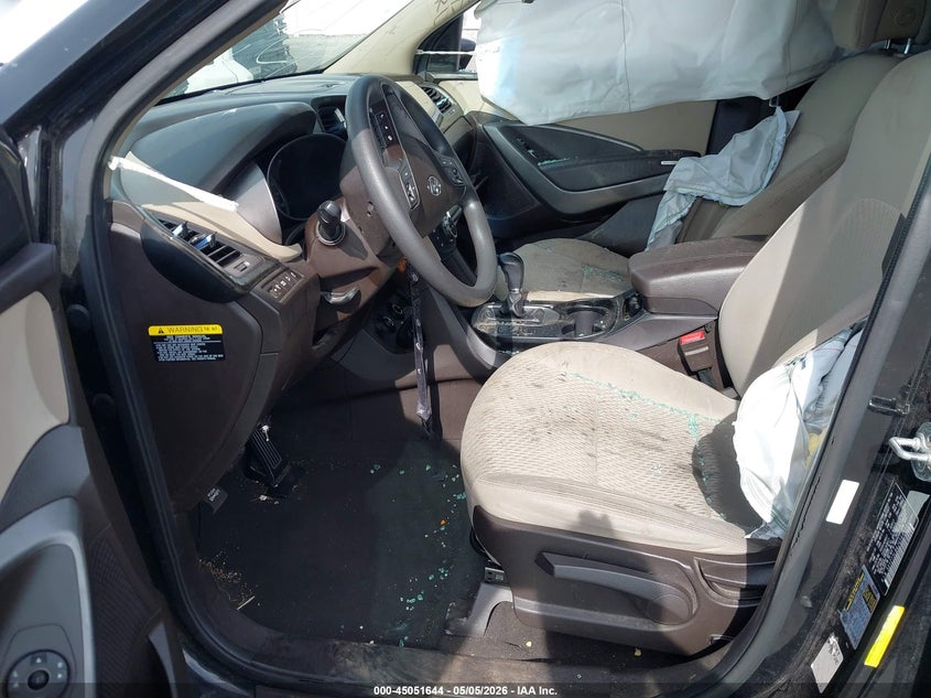 2018 Hyundai Santa fe VIN 5XYZT3LB4JG564310 IAAI salvage auction — SIDE, Rebuildable (Florida), sold $1,700 on 2026-07-13 (photo 5)