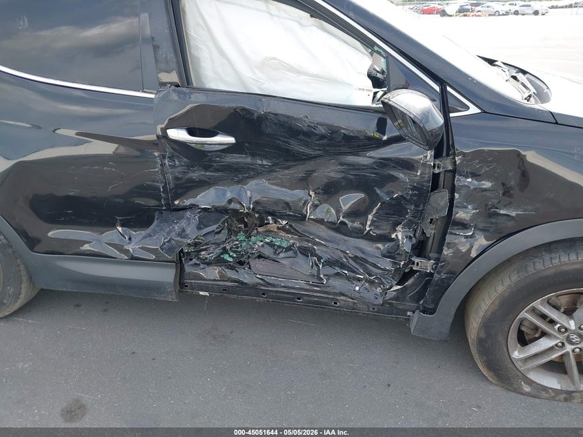2018 Hyundai Santa fe VIN 5XYZT3LB4JG564310 IAAI salvage auction — SIDE, Rebuildable (Florida), sold $1,700 on 2026-07-13 (photo 6)