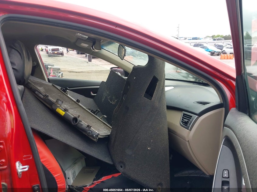2016 Hyundai Elantra VIN KMHD35LH9GU338311 IAAI salvage auction — FRONT END, Salvage (Georgia), sold $300 on 2026-07-08 (photo 5)