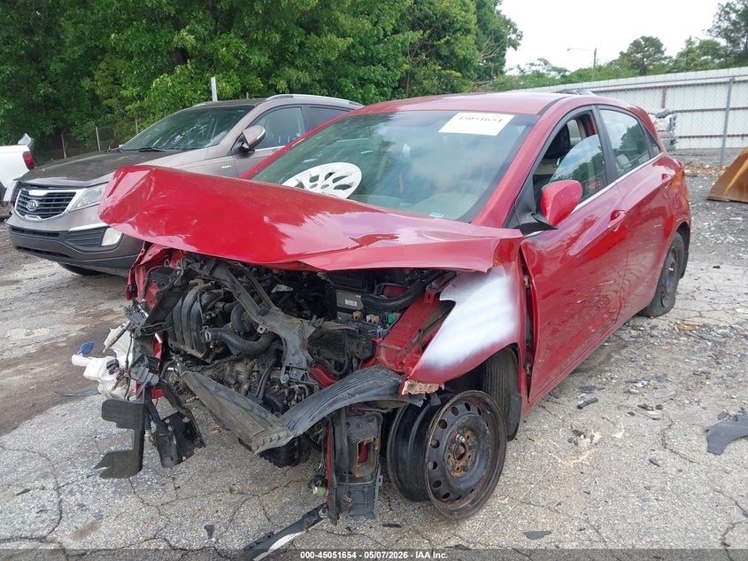 2016 Hyundai Elantra VIN KMHD35LH9GU338311 IAAI salvage auction — FRONT END, Salvage (Georgia), sold $300 on 2026-07-08 (photo 6)