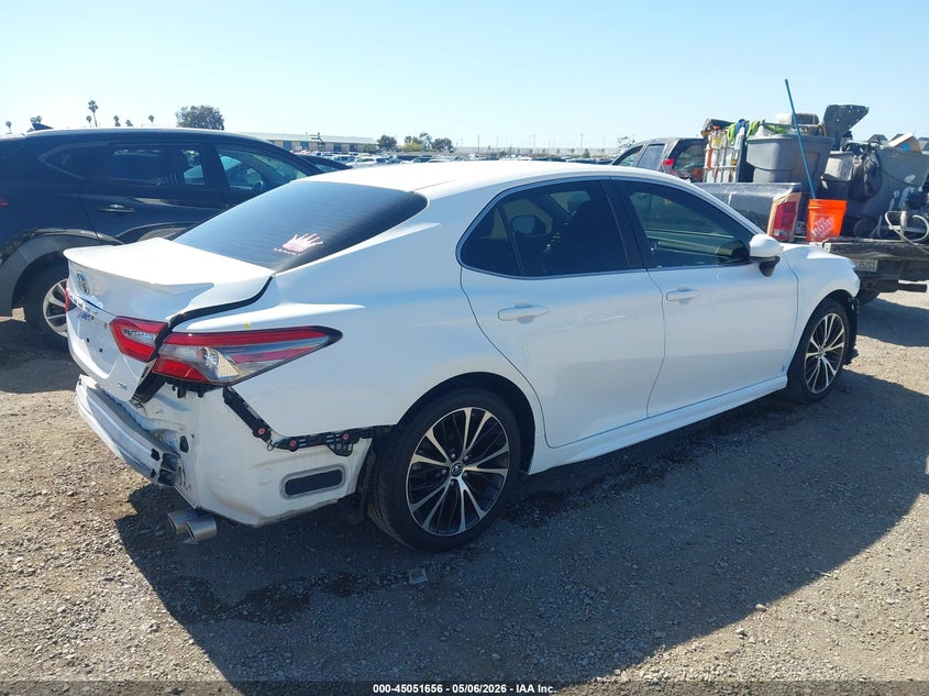 2018 Toyota Camry VIN JTNB11HK2J3037676 IAAI salvage auction — FRONT & REAR, Salvage (California), sold $4,650 on 2026-07-26 (photo 4)