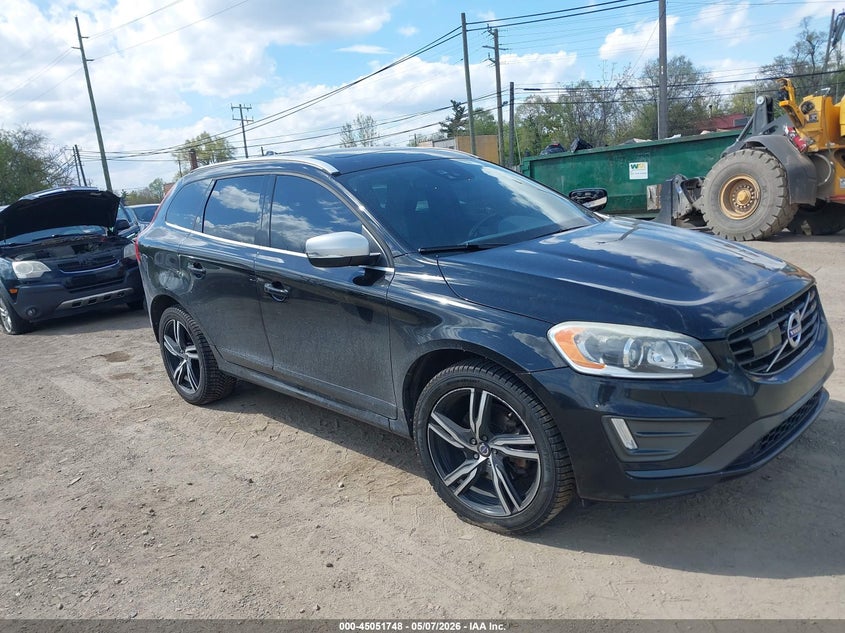 2017 Volvo Xc60 VIN YV449MRS8H2035031 IAAI salvage auction — LEFT FRONT, Clear (Michigan), sold $3,500 on 2026-07-16 (photo 1)
