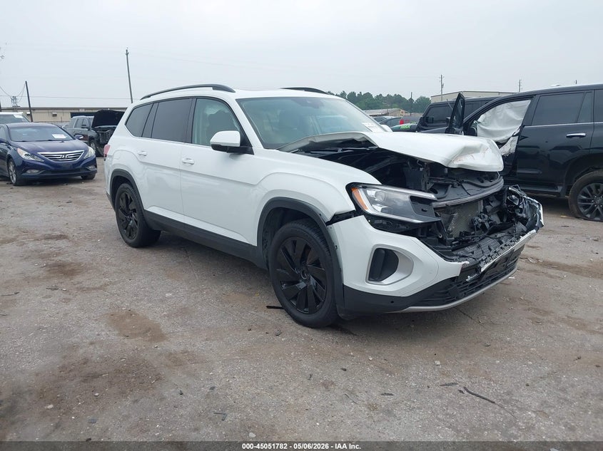 2024 Volkswagen Atlas VIN 1V2JR2CA1RC614351 IAAI salvage auction — FRONT END, Original (Texas), sold $7,150 on 2026-07-29 (photo 1)