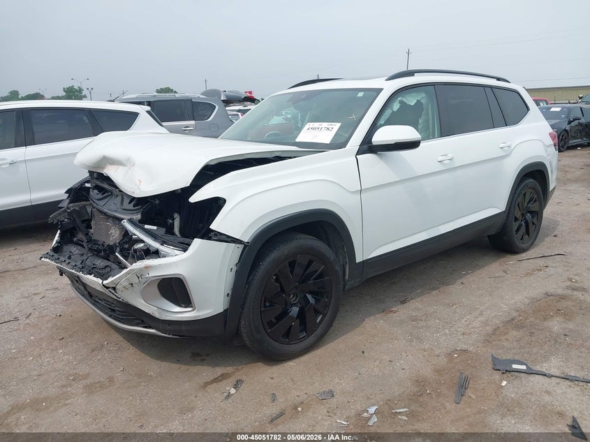 2024 Volkswagen Atlas VIN 1V2JR2CA1RC614351 IAAI salvage auction — FRONT END, Original (Texas), sold $7,150 on 2026-07-29 (photo 2)