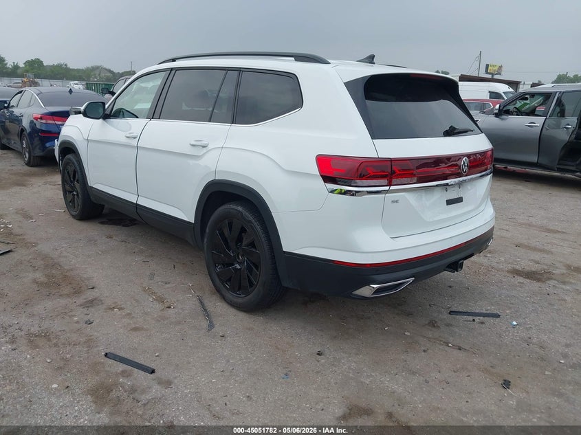 2024 Volkswagen Atlas VIN 1V2JR2CA1RC614351 IAAI salvage auction — FRONT END, Original (Texas), sold $7,150 on 2026-07-29 (photo 3)