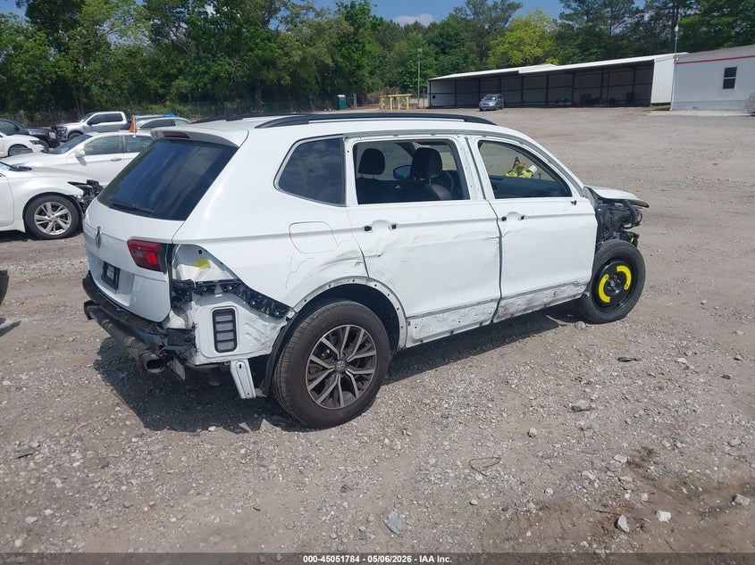 2020 Volkswagen Tiguan VIN 3VV3B7AX9LM063211 IAAI salvage auction — FRONT & REAR, Salvage (Georgia), sold $4,150 on 2026-08-03 (photo 4)