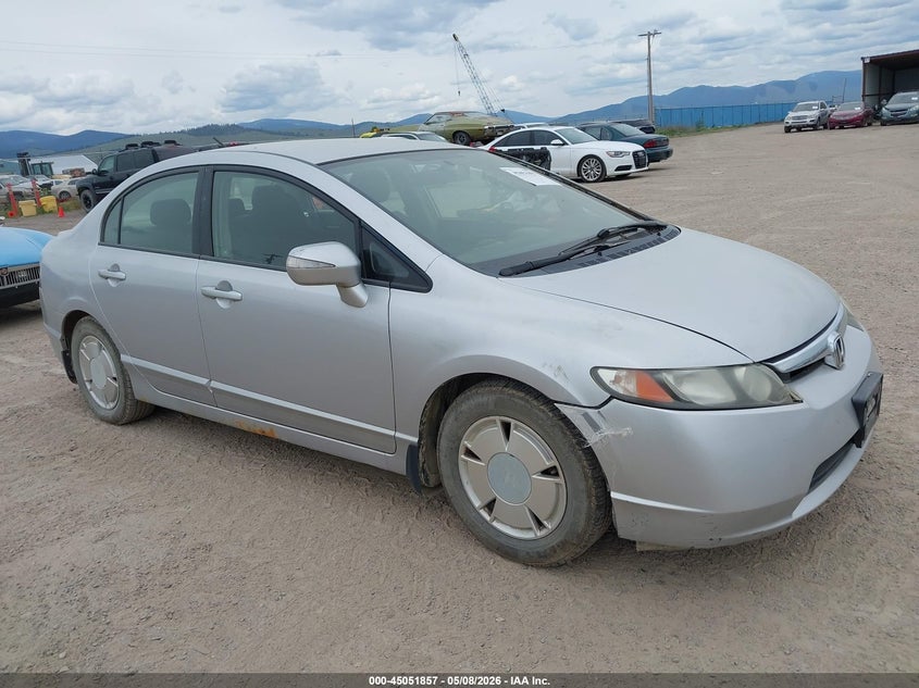 2008 Honda Civic hybrid VIN JHMFA36238S028150 IAAI salvage auction — NORMAL WEAR, Clear (Montana), sold $125 on 2026-07-08 (photo 6)