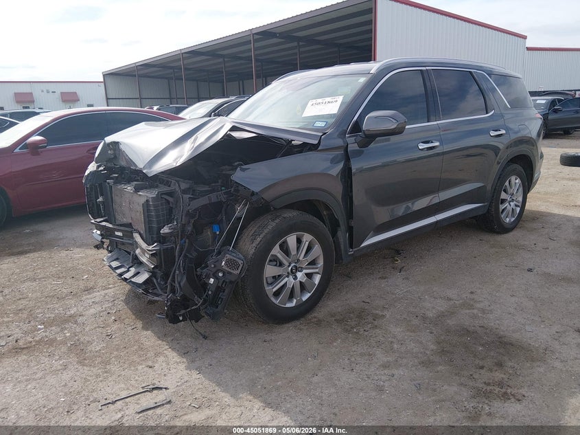 2025 Hyundai Palisade VIN KM8R24GE2SU935070 IAAI salvage auction — FRONT END, Salvage (Texas), sold $11,000 on 2026-07-07 (photo 2)