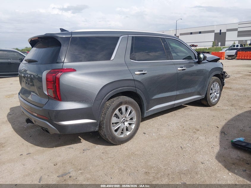 2025 Hyundai Palisade VIN KM8R24GE2SU935070 IAAI salvage auction — FRONT END, Salvage (Texas), sold $11,000 on 2026-07-07 (photo 4)