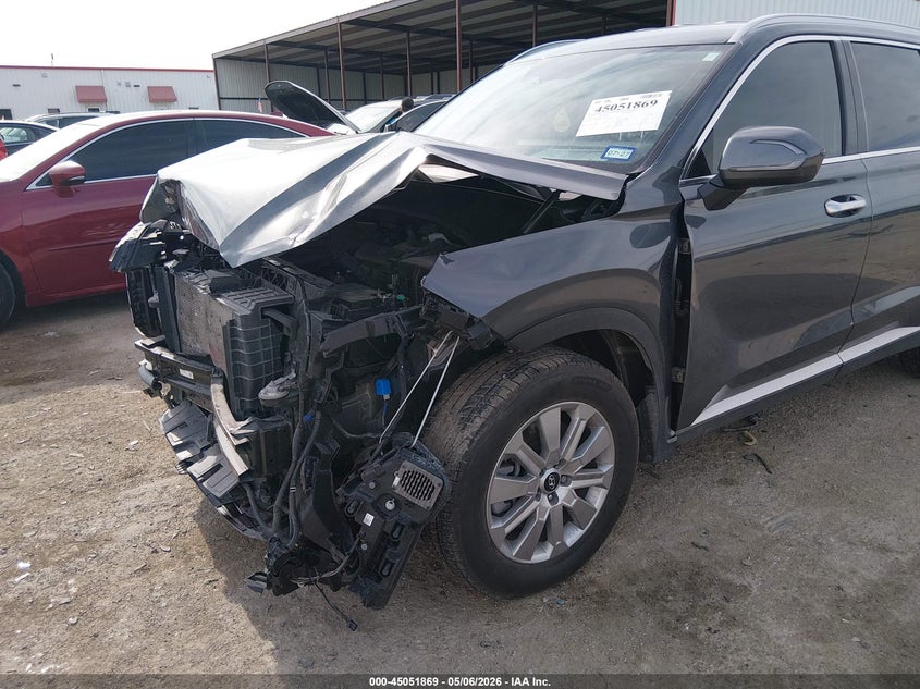 2025 Hyundai Palisade VIN KM8R24GE2SU935070 IAAI salvage auction — FRONT END, Salvage (Texas), sold $11,000 on 2026-07-07 (photo 6)