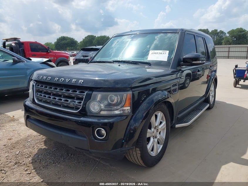 2016 Land rover Lr4 VIN SALAG2V62GA778547 IAAI salvage auction — NORMAL WEAR, Salvage (Texas), sold $1,625 on 2026-07-21 (photo 2)