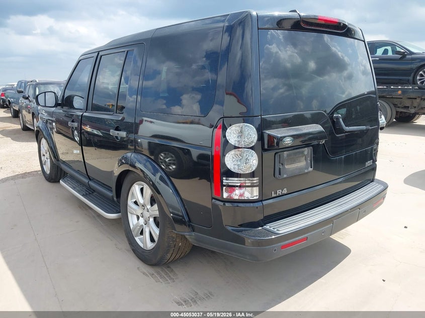 2016 Land rover Lr4 VIN SALAG2V62GA778547 IAAI salvage auction — NORMAL WEAR, Salvage (Texas), sold $1,625 on 2026-07-21 (photo 3)
