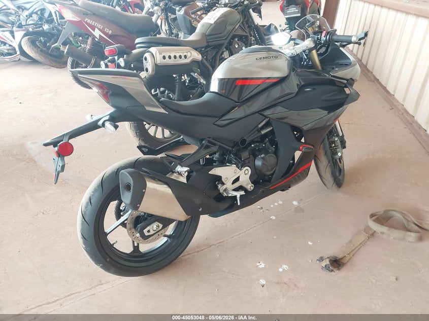 2025 Cf moto 450ss VIN LCEPESLA3S6002289 IAAI salvage auction — FRONT END, Salvage (Alabama), sold $850 on 2026-07-10 (photo 4)