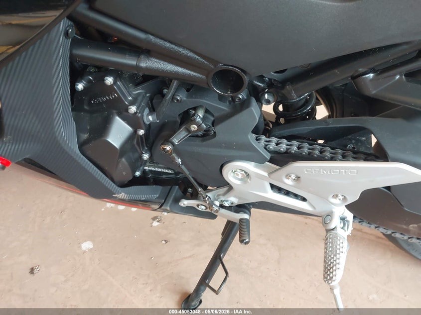2025 Cf moto 450ss VIN LCEPESLA3S6002289 IAAI salvage auction — FRONT END, Salvage (Alabama), sold $850 on 2026-07-10 (photo 9)