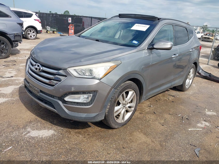 2016 Hyundai Santa fe VIN 5XYZW4LA4GG306916 IAAI salvage auction — RIGHT SIDE, Salvage (Texas), sold $2,875 on 2026-07-14 (photo 2)
