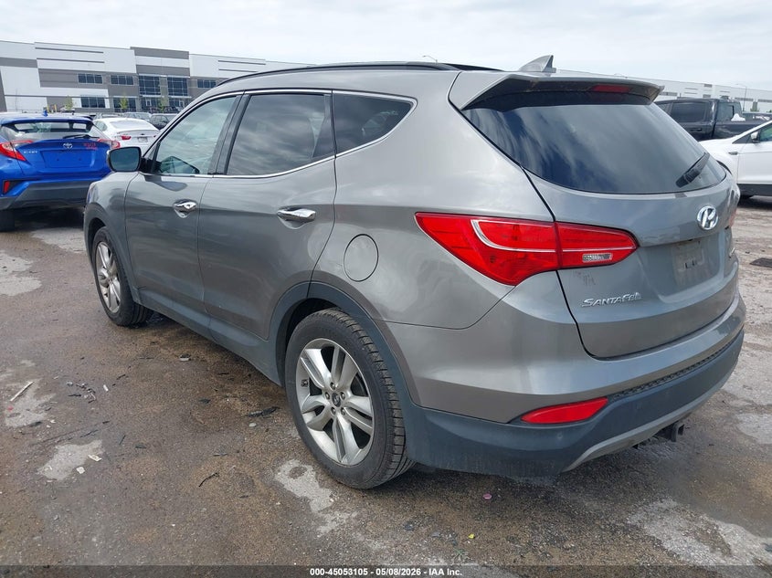 2016 Hyundai Santa fe VIN 5XYZW4LA4GG306916 IAAI salvage auction — RIGHT SIDE, Salvage (Texas), sold $2,875 on 2026-07-14 (photo 3)