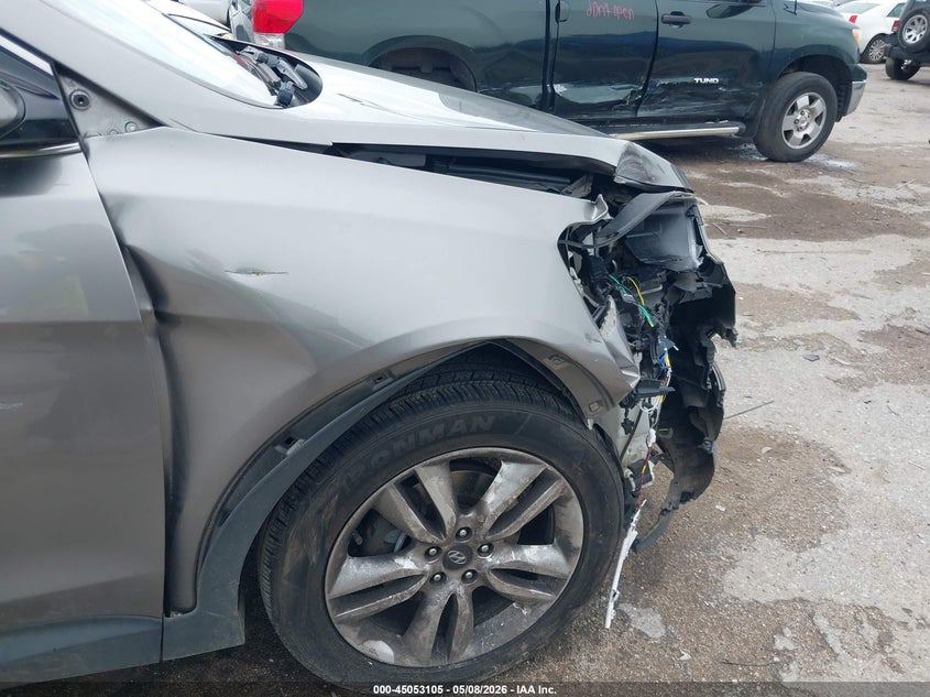 2016 Hyundai Santa fe VIN 5XYZW4LA4GG306916 IAAI salvage auction — RIGHT SIDE, Salvage (Texas), sold $2,875 on 2026-07-14 (photo 6)