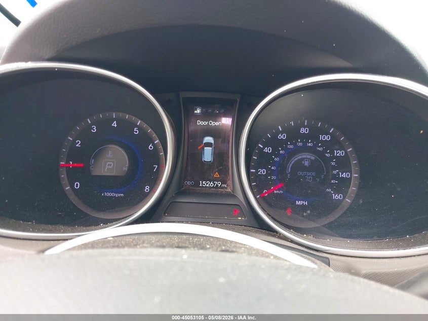 2016 Hyundai Santa fe VIN 5XYZW4LA4GG306916 IAAI salvage auction — RIGHT SIDE, Salvage (Texas), sold $2,875 on 2026-07-14 (photo 7)