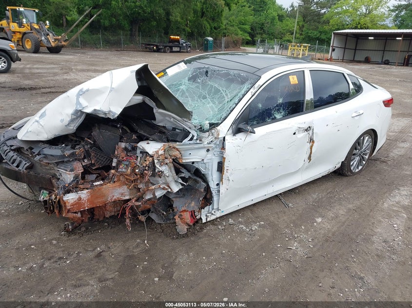 2019 Kia Optima VIN 5XXGV4L26KG304634 IAAI salvage auction — FRONT END, Salvage (Georgia), sold $575 on 2026-07-17 (photo 2)