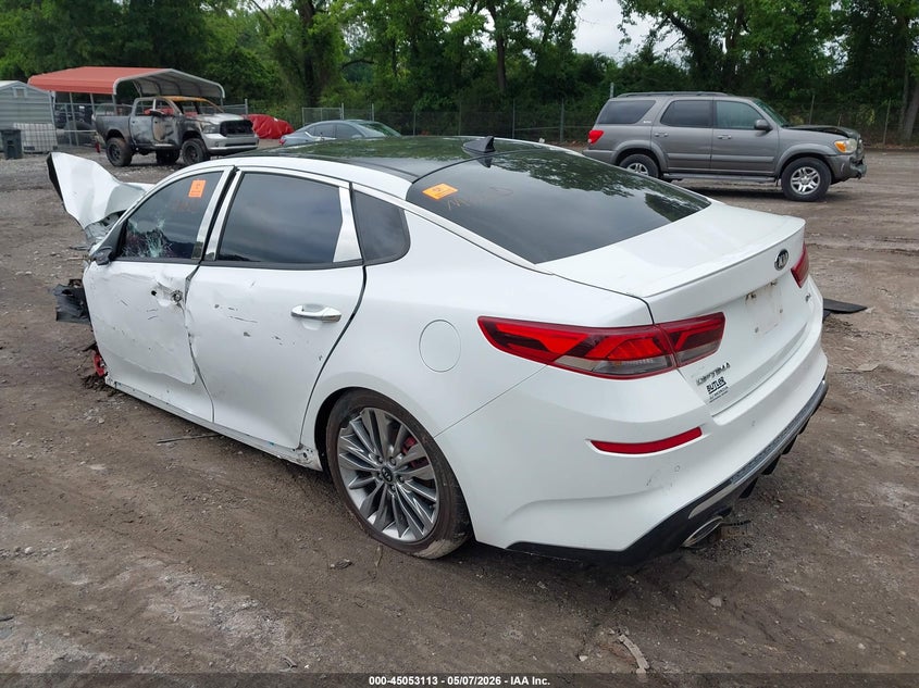 2019 Kia Optima VIN 5XXGV4L26KG304634 IAAI salvage auction — FRONT END, Salvage (Georgia), sold $575 on 2026-07-17 (photo 3)