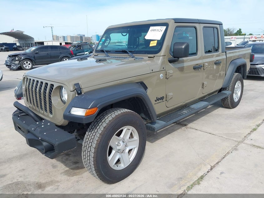2020 Jeep Gladiator VIN 1C6HJTAG5LL191325 IAAI salvage auction — FRONT END, Salvage Title, sold $11,000 on 2026-07-29 (photo 2)