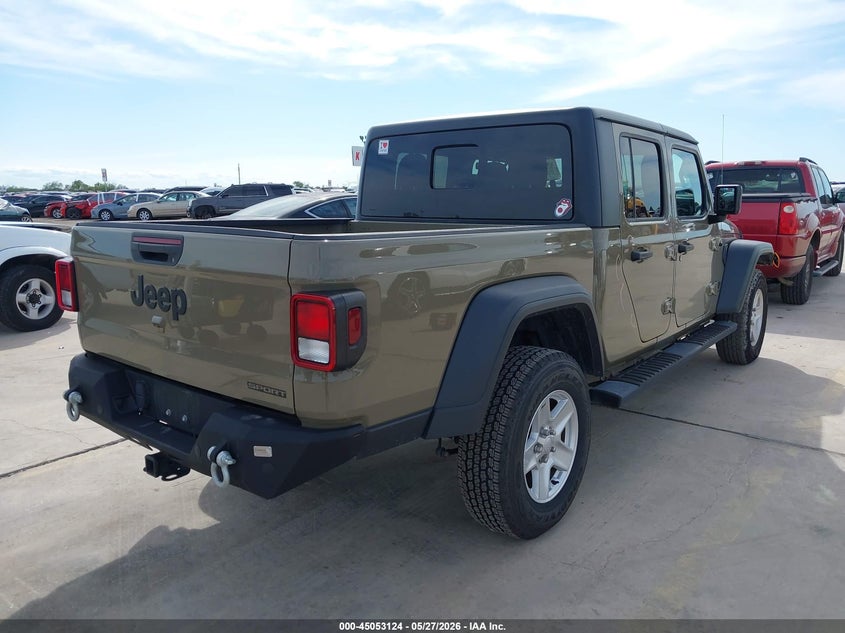 2020 Jeep Gladiator VIN 1C6HJTAG5LL191325 IAAI salvage auction — FRONT END, Salvage Title, sold $11,000 on 2026-07-29 (photo 4)