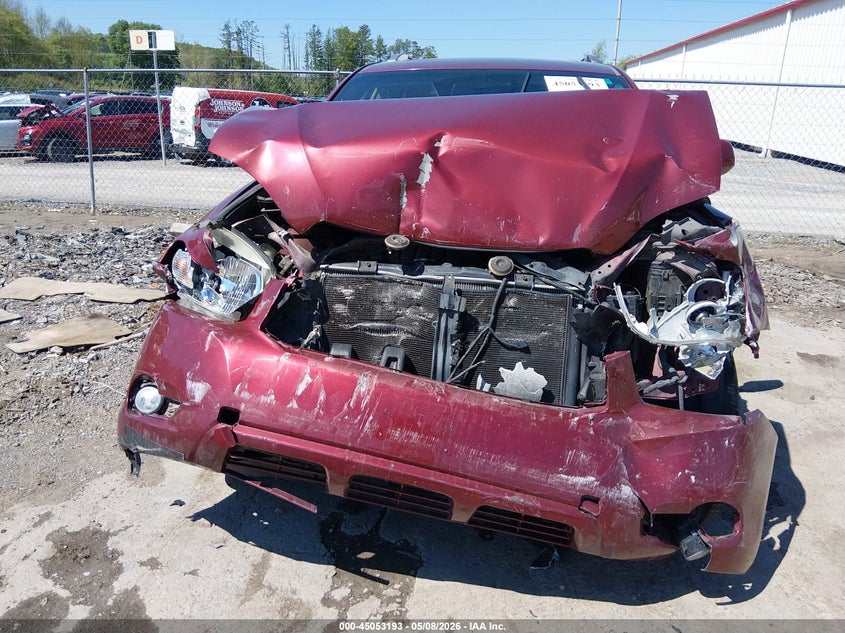 2008 Toyota Highlander VIN JTEDS43A182010944 IAAI salvage auction — FRONT END, Salvage (West Virginia), sold $875 on 2026-07-15 (photo 6)