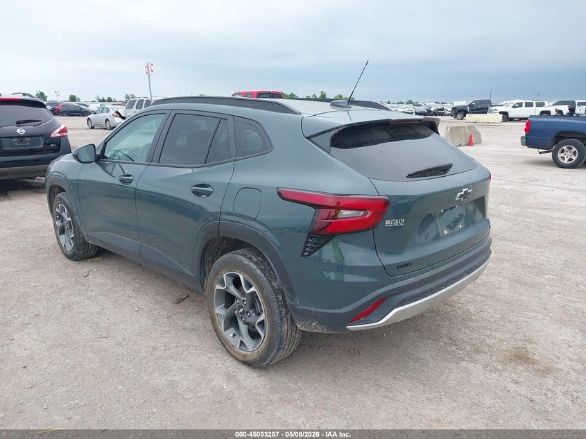 2025 Chevrolet Trax VIN KL77LHEP7SC040360 IAAI salvage auction — HAIL, Salvage Title, sold $11,300 on 2026-08-26 (photo 3)