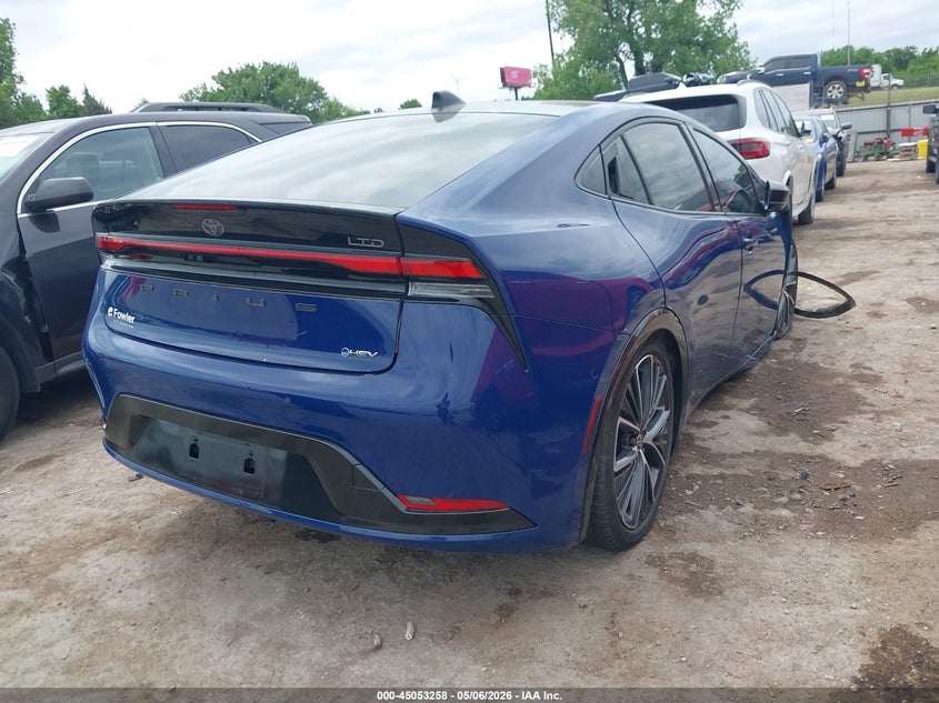 2023 Toyota Prius VIN JTDADABU8P3004630 IAAI salvage auction — FRONT END, Clear (Oklahoma), sold $1,050 on 2026-08-01 (photo 4)