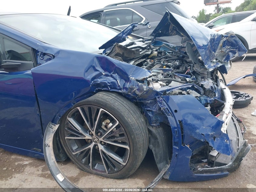 2023 Toyota Prius VIN JTDADABU8P3004630 IAAI salvage auction — FRONT END, Clear (Oklahoma), sold $1,050 on 2026-08-01 (photo 6)