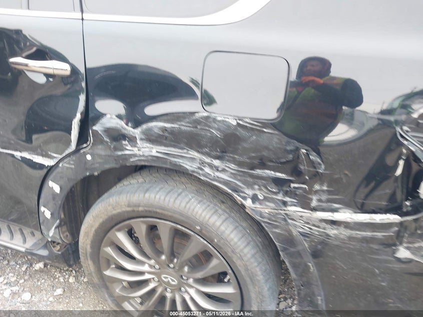 2015 Infiniti Qx80 VIN JN8AZ2NE5F9084884 IAAI salvage auction — SIDE, Salvage (Pennsylvania), sold $2,050 on 2026-07-17 (photo 6)