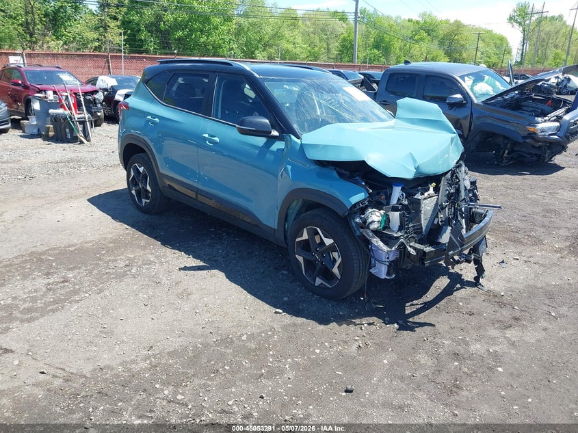 2025 Kia Seltos VIN KNDEUCAA2S7810680 IAAI salvage auction — FRONT END, Salvage (Idaho), sold $3,050 on 2026-07-15 (photo 1)