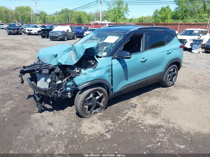 2025 Kia Seltos VIN KNDEUCAA2S7810680 IAAI salvage auction — FRONT END, Salvage (Idaho), sold $3,050 on 2026-07-15 (photo 2)