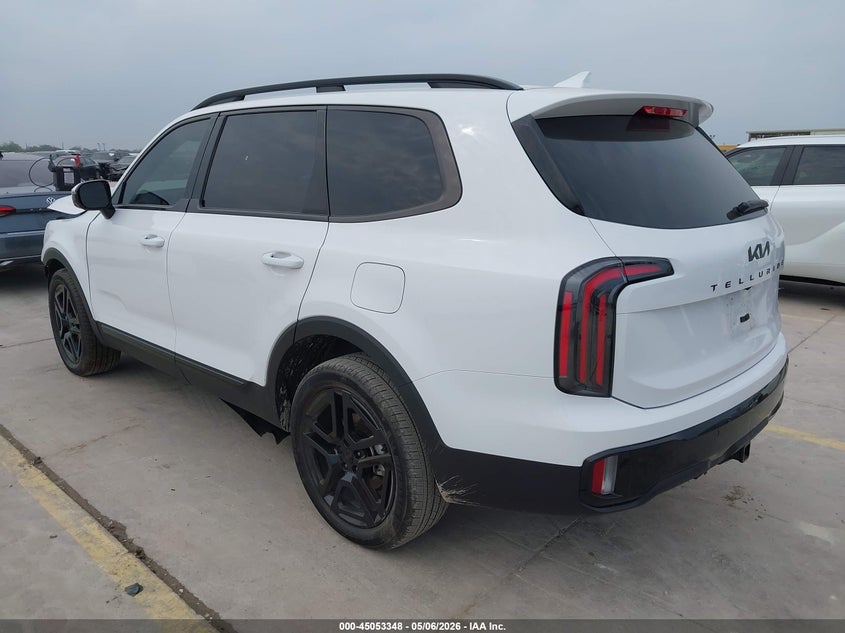 2025 Kia Telluride VIN 5XYP5DGC5SG729700 IAAI salvage auction — FRONT END, Salvage (Texas), sold $12,600 on 2026-07-29 (photo 3)